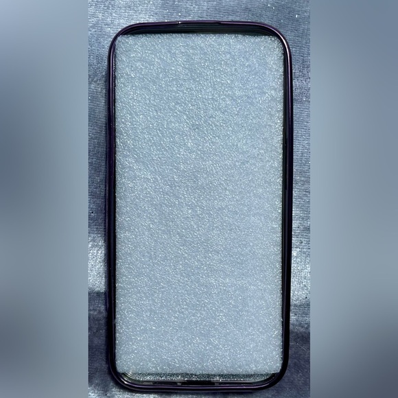 💖(2 for $15)💖 iPhone 14 Purple and Silver Glitter Phone Case - Picture 5 of 10